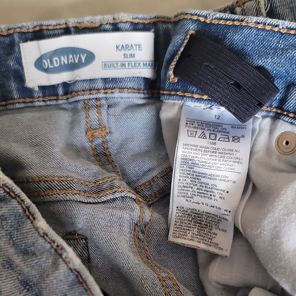 Old Navy Karate Slim Flex Jeans - Light Blue
